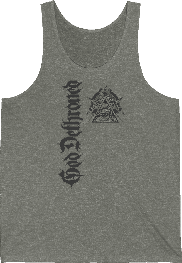 Obscure Allseeing Eye Tank Top by God Dethroned