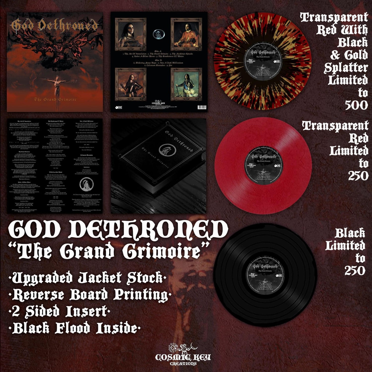 The Grand Grimoire album cover by God Dethroned