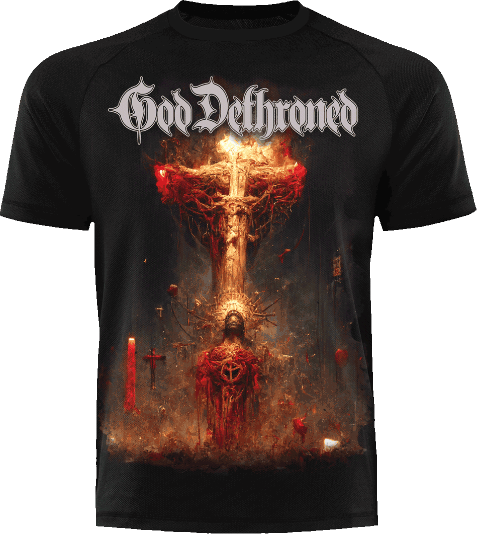 God Dethroned T-Shirt BURNING CROSS – God Dethroned Official Website & Shop