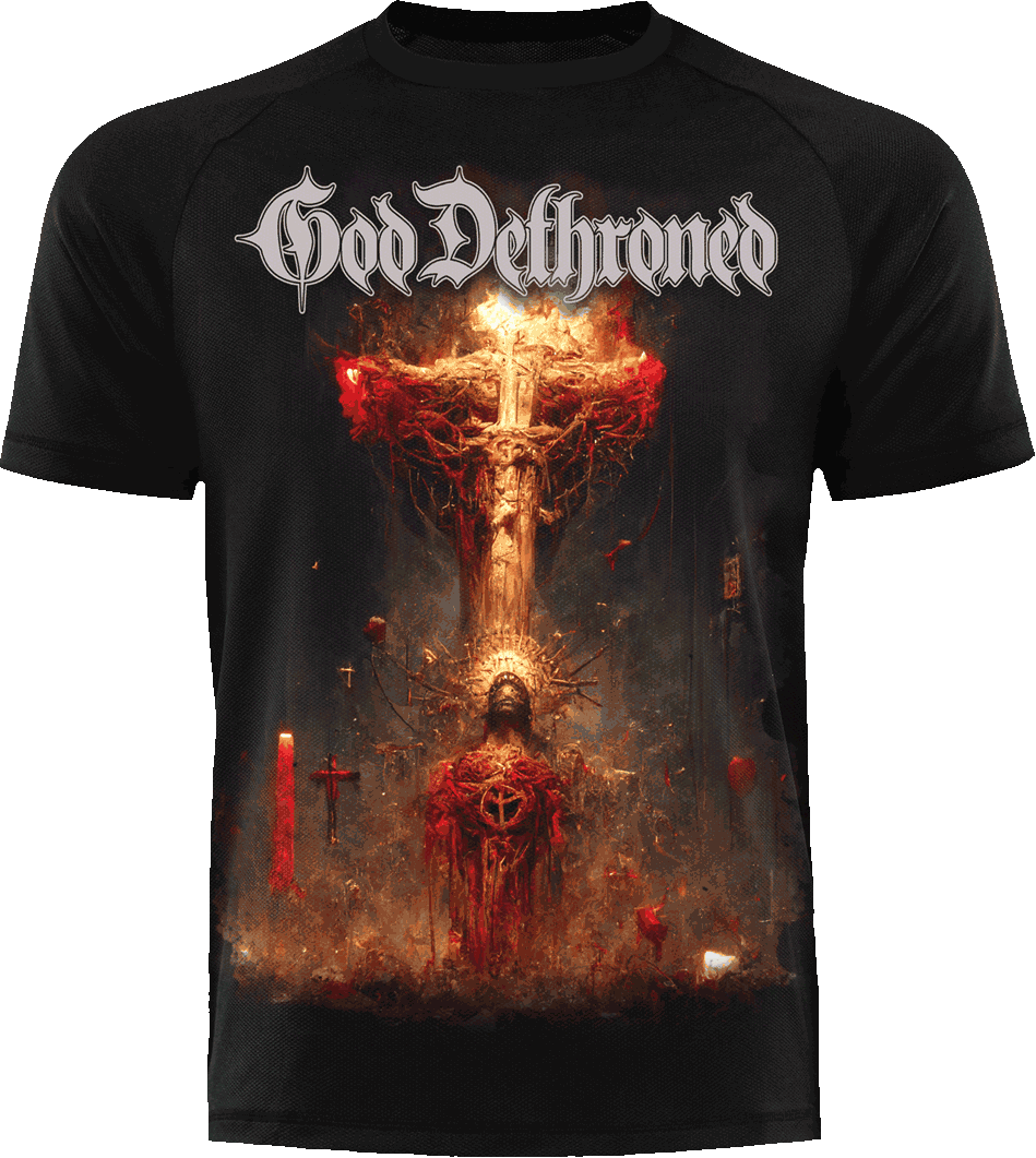 Burning Cross t-shirt by God Dethroned